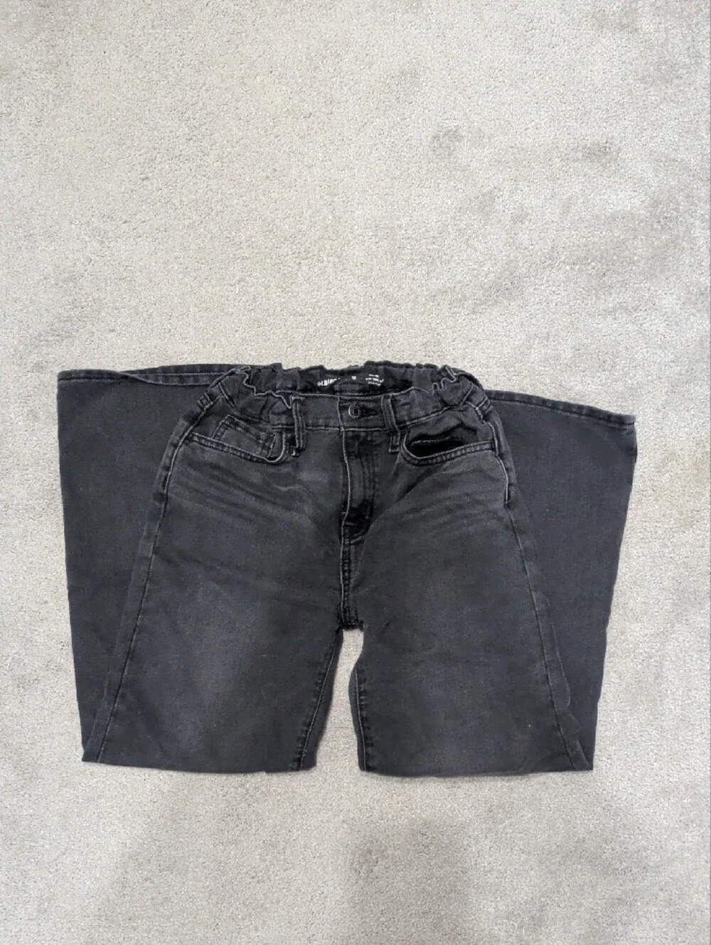 Black Girls Wide-Leg Jeans